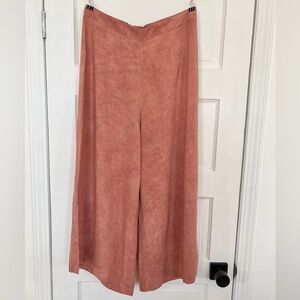 Wide-Leg Rayon Culottes